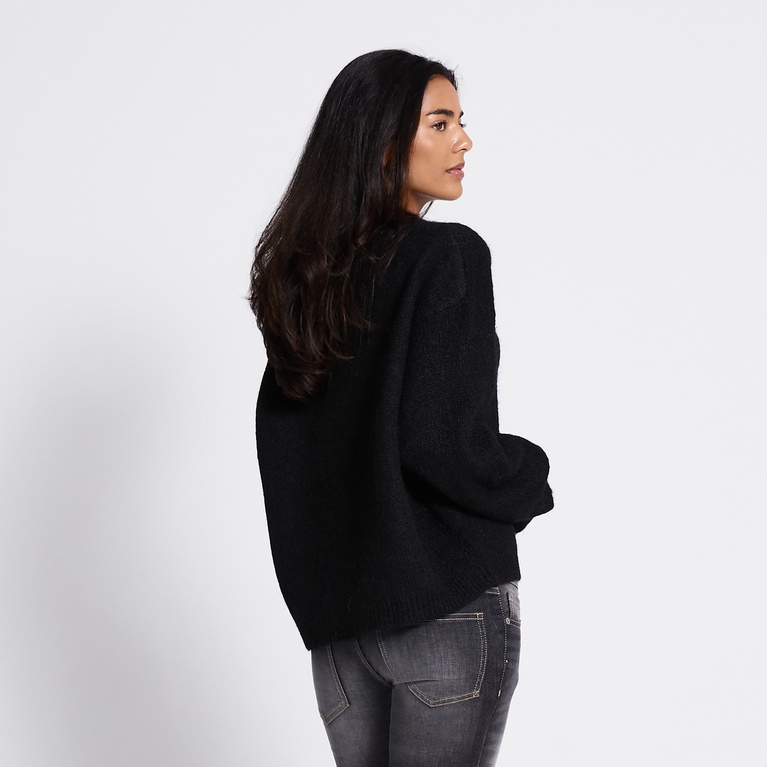 Knit sweater "Emma" Black